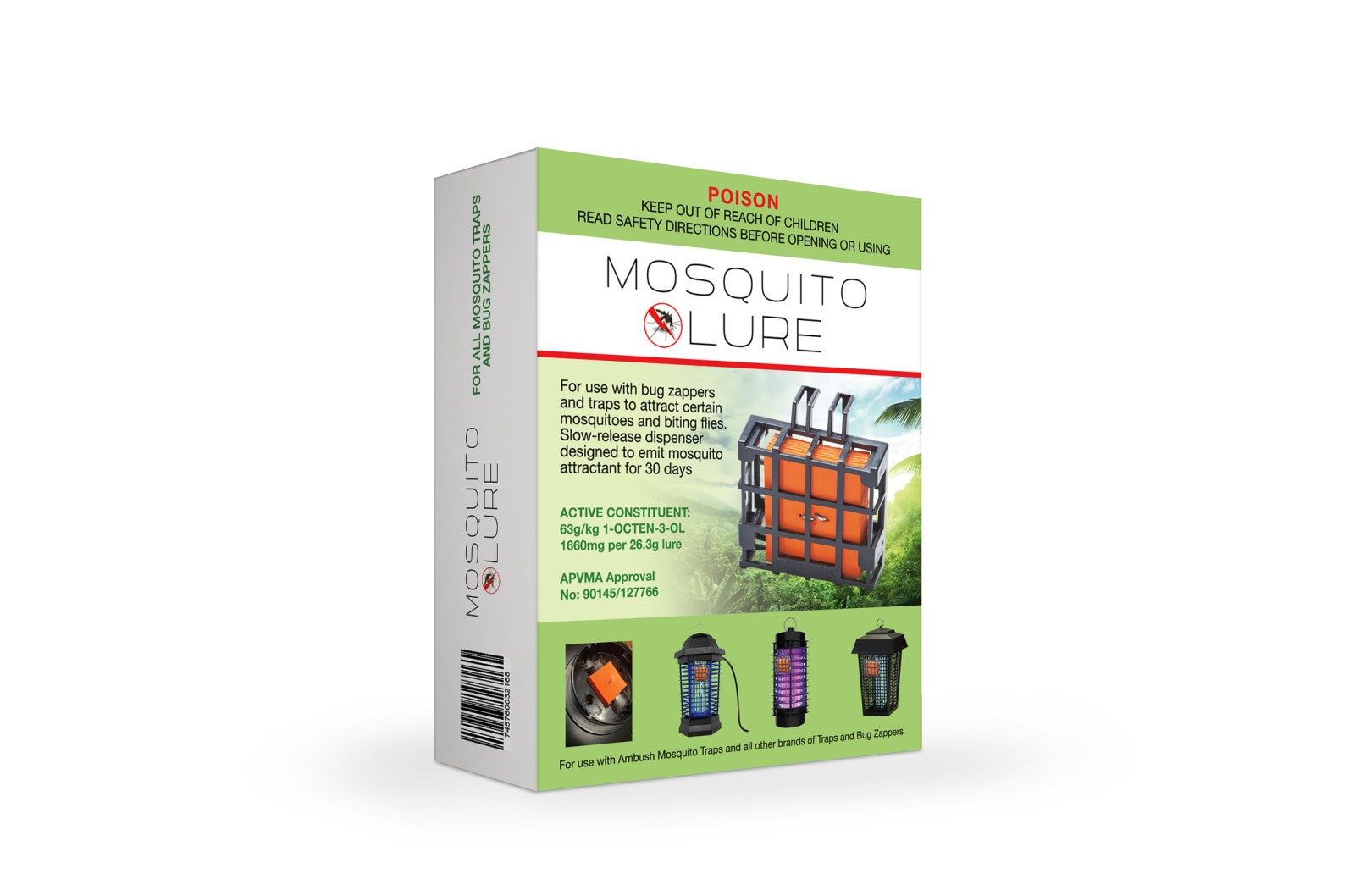 Mosquito Lure - Season Pack (6-Month Supply)